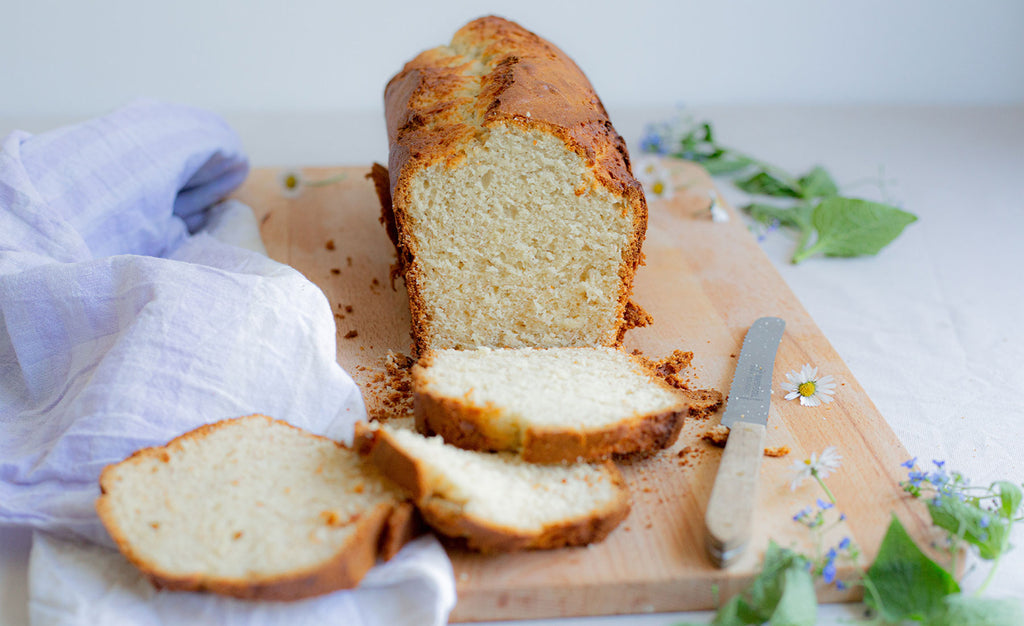 Bananenbrot angeschnitten